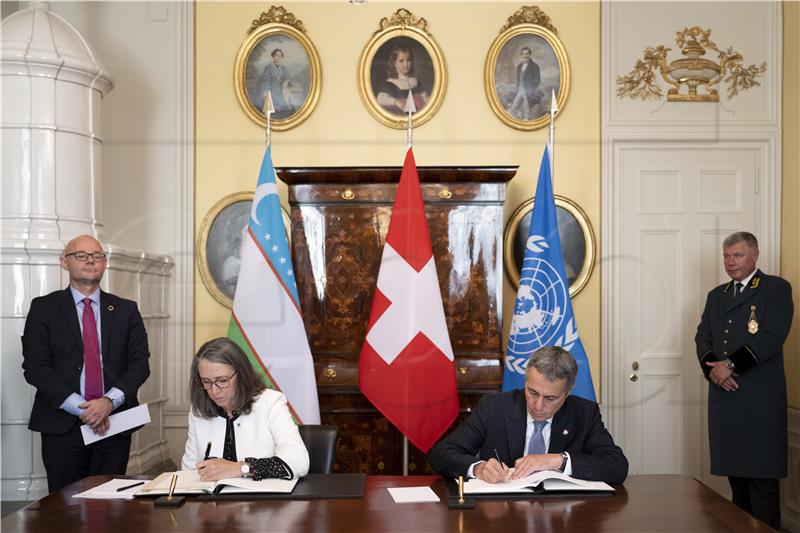 SWITZERLAND UZBEKISTAN UN DIPLOMACY