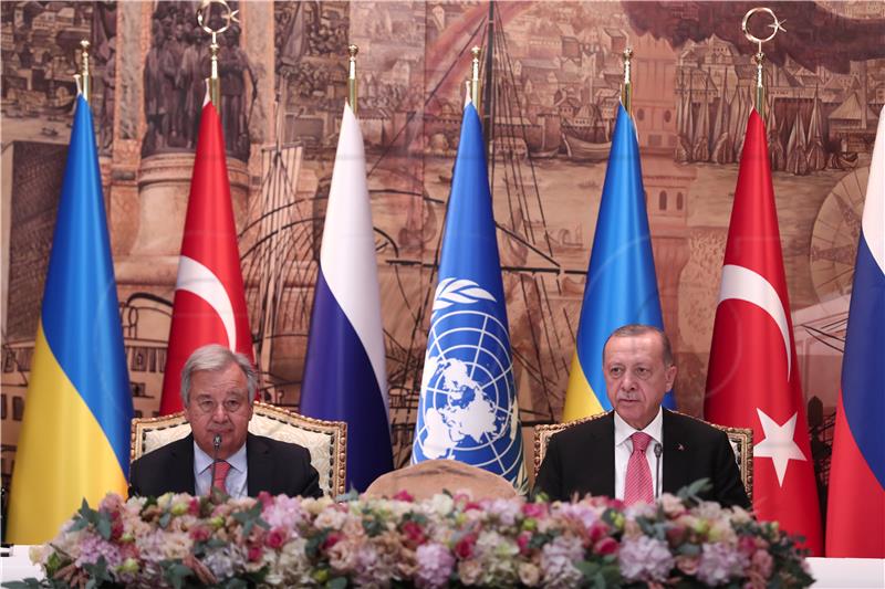 Guterres, Zelenskij i Erdogan sastaju se u četvrtak u Ukrajini