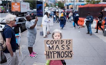 USA NEW YORK PROTEST POLITICS OF HEALTH REGULATIONS