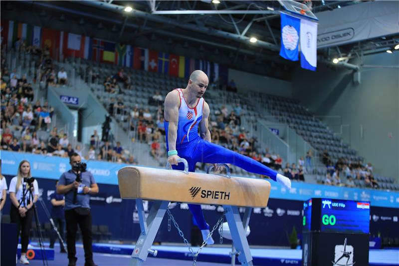 EP gimnastika: Ude odličan u kvalifikacijama, Srbić i Benović podbacili