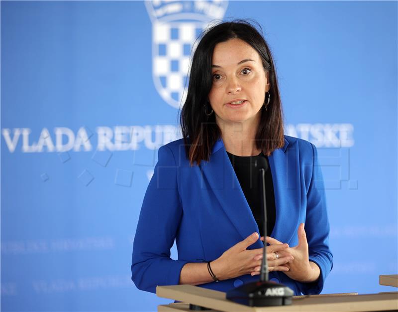 Sjednica Vlade RH - izjava Vučković