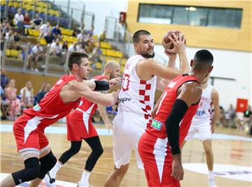 Košarka: Pripremna utakmica pred nastup na EuroBasketu Hrvatska - Mađarska