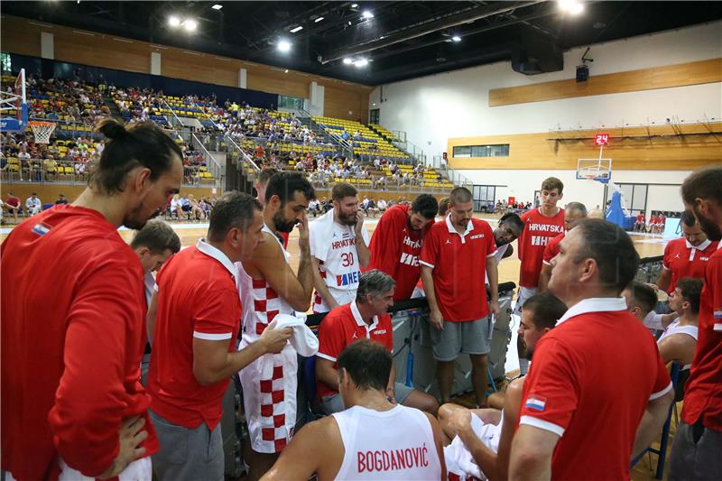 Košarka: Pripremna utakmica pred nastup na EuroBasketu Hrvatska - Mađarska