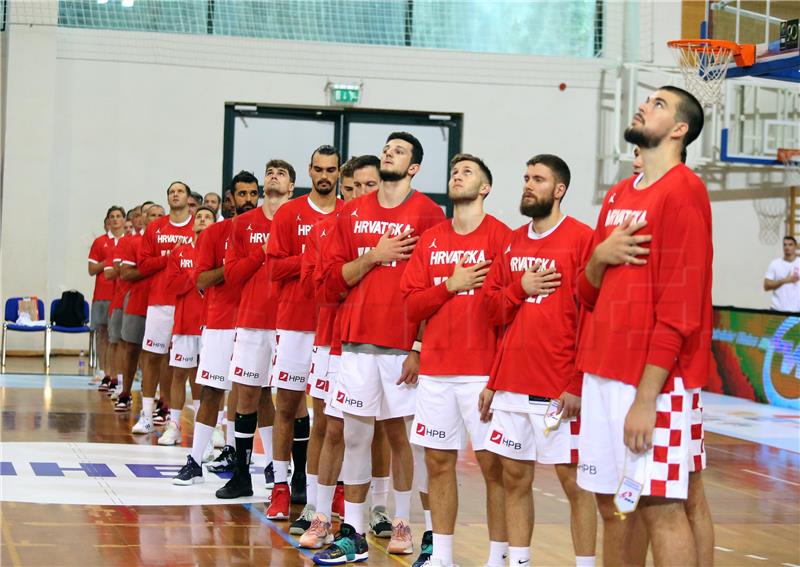 Košarka: Pripremna utakmica pred nastup na EuroBasketu Hrvatska - Mađarska