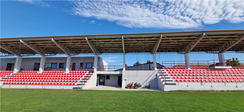 Završetak radova na izgradnji Gradskog stadiona Bjelovar