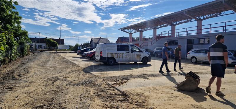 Završetak radova na izgradnji Gradskog stadiona Bjelovar