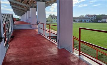 Završetak radova na izgradnji Gradskog stadiona Bjelovar