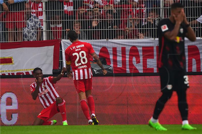 Bundesliga: Union Berlin pobijedio Leipzig 2-1