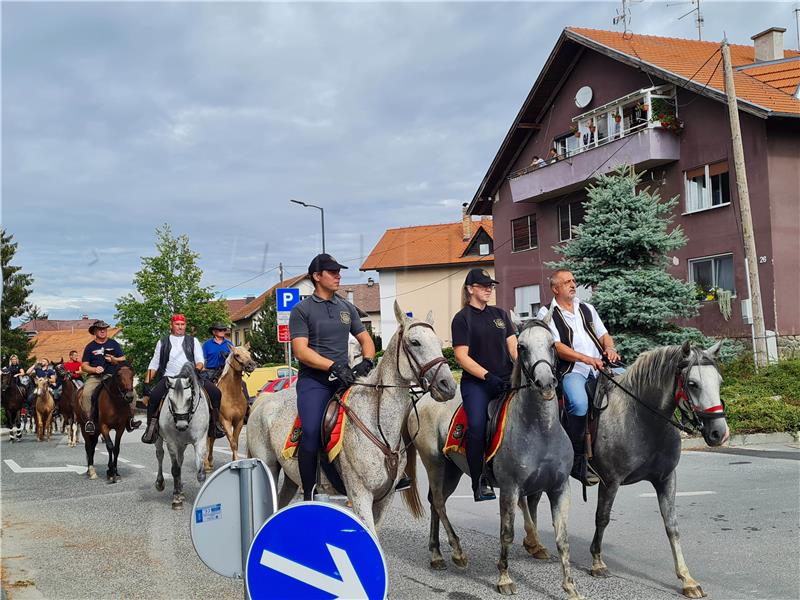 Održano 20. Vozočašće konjskih zaprega u Mariji Bistrici