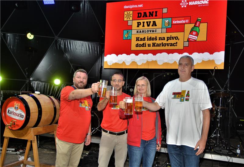 Karlovac Beer Days to be held from Friday to Tuesday