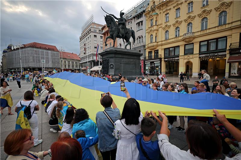 Mimohod Ukrajinske zajednice Grada Zagreba