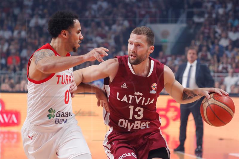 LATVIA  BASKETBALL WORLD CUP QUALIFICATION