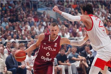 LATVIA BASKETBALL WORLD CUP QUALIFICATION