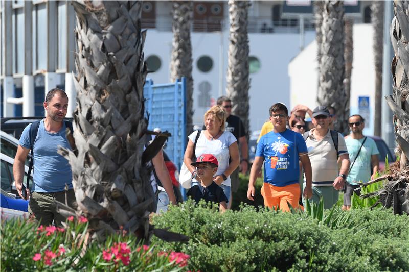 Split: U grad i dalje pristižu turisti