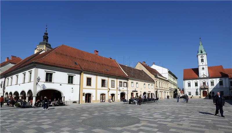 Swiss city Schaffhausen's plaque unveiled in Varaždin's main square