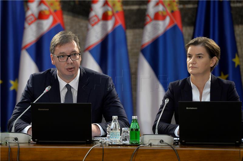 Serbian president nominates PM Brnabić for another term