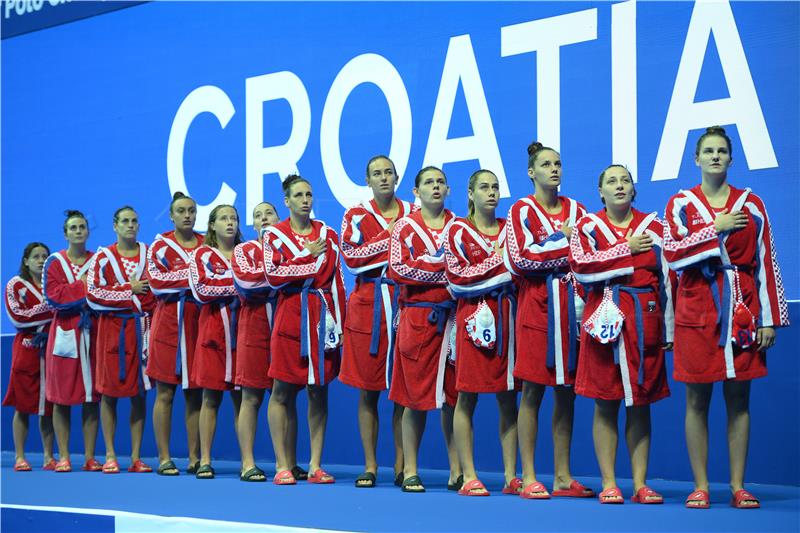 Utakmica Europskog prvenstva vaterpolistica u Splitu Hrvatska - Nizozemska