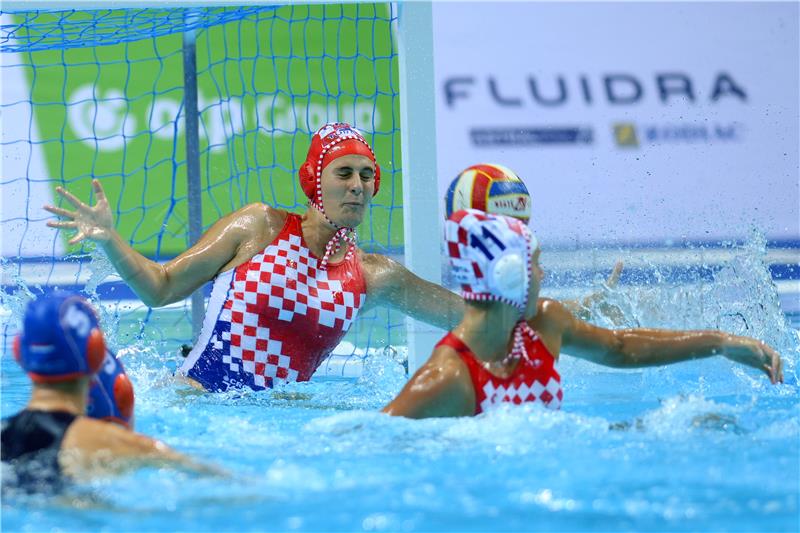 Utakmica Europskog prvenstva vaterpolistica u Splitu Hrvatska - Nizozemska