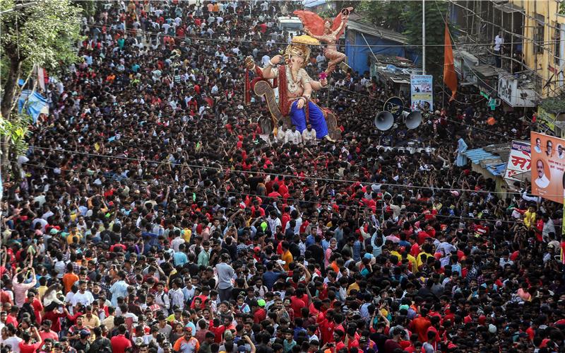 INDIA GANESHA CHATURTHI FESTIVAL PREPARATIONS