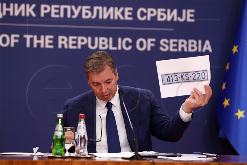 Serbia, Kosovo reach deal on ID cards but not on licence plates