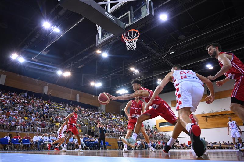 Pretkvalifikacije za nastup na EuroBasketu košarkaša 2025. Hrvatska - Švicarska