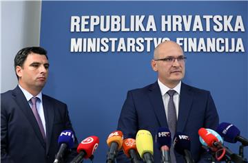 Konferencija za medije Ministarstva financija