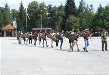 Započelo dragovoljno vojno osposobljavanje 13. naraštaja vrhunskih sportaša