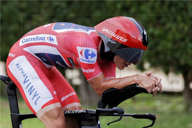 Vuelta: Evenepoel 48 sekundi bolji od Rogliča na kronometru