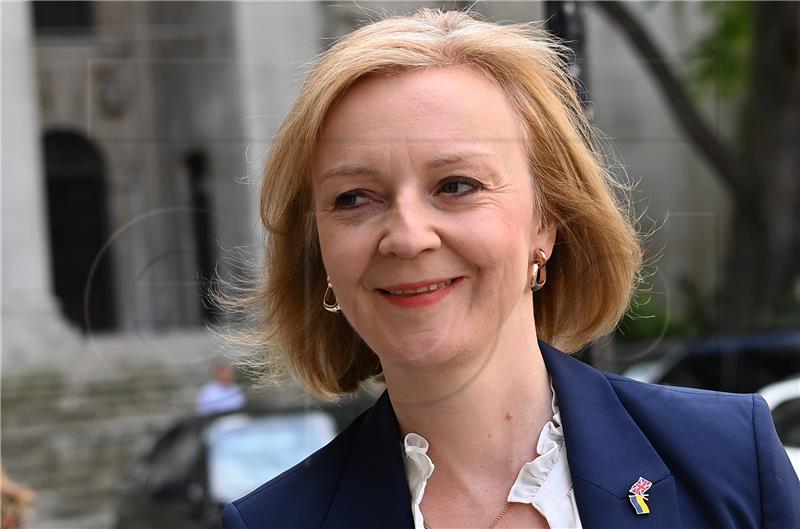 Liz Truss favoritkinja za novu britansku premijerku