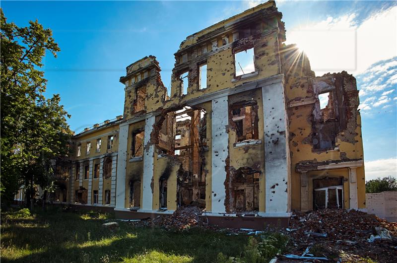 UKRAINE RUSSIA CONFLICT  SCHOOLS