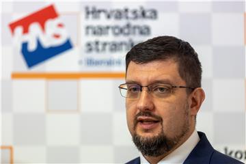 Tiskovna konferencija Hrvatske narodne stranke