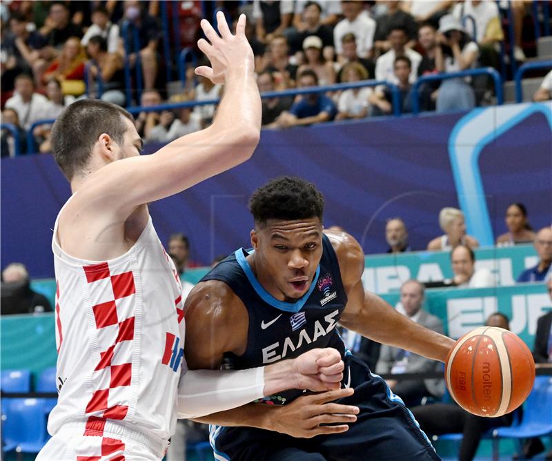 EuroBasket: Hrvatska - Grčka 85-89