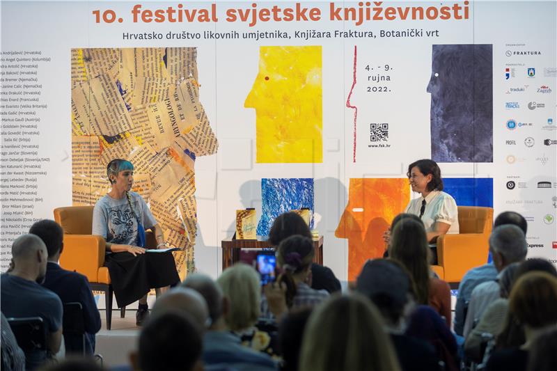 10th World Literature Festival starts in Zagreb