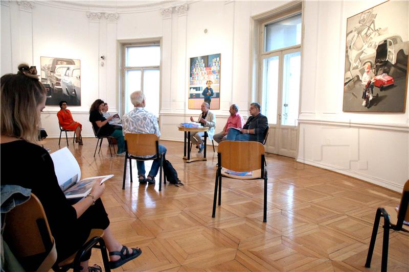 Konferencija za medije povodom otvorenja izložbi Ive Friščića i Danka Friščića