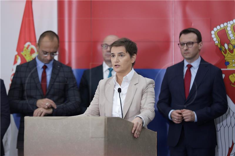 Srbijanska premijerka Brnabić u posjetu Kosovu