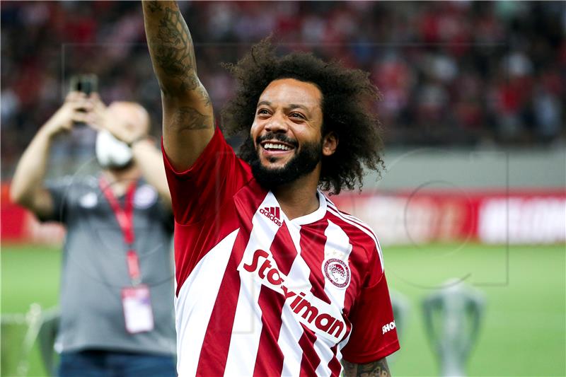 GREECE SOCCER MARCELO OLYMPIACOS