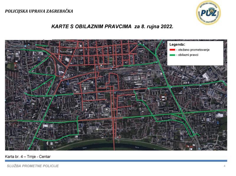 Posebna regulacija prometa zbog dolaska turskog predsjednika