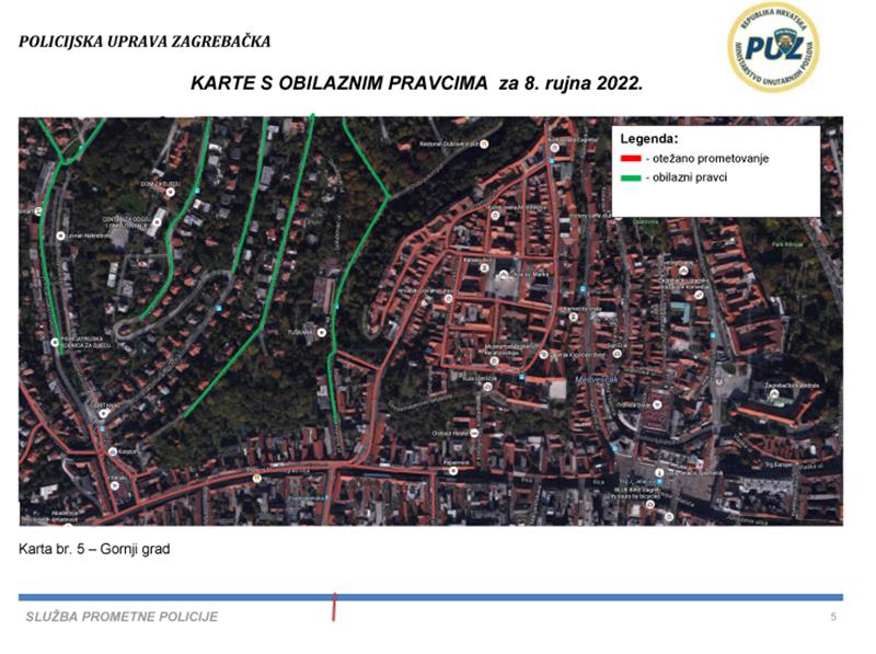 Posebna regulacija prometa zbog dolaska turskog predsjednika