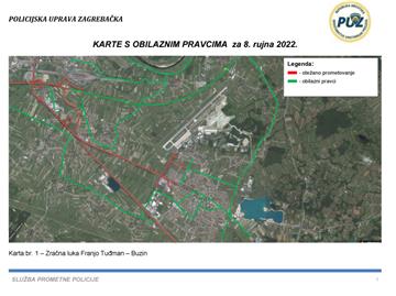 Posebna regulacija prometa zbog dolaska turskog predsjednika