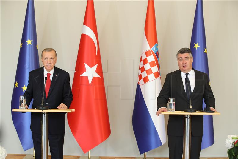 Erdogan and Milanović disagree on electoral reform in Bosnia and Herzegovina