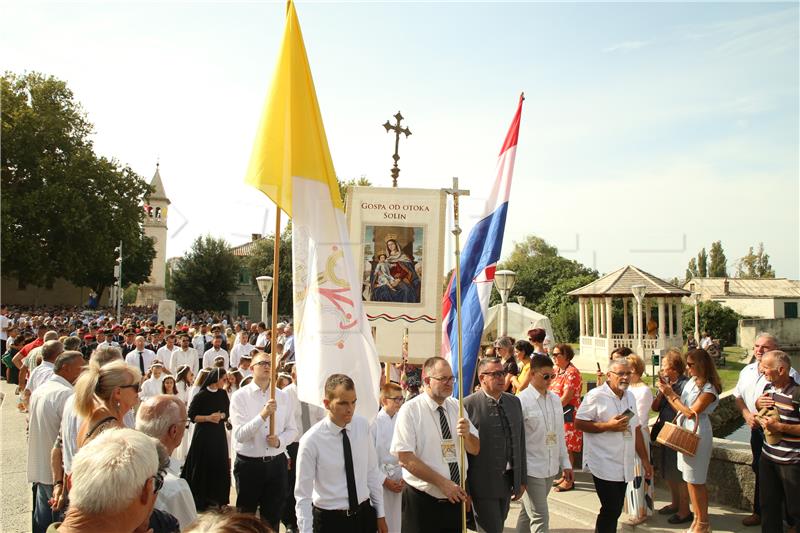 Proslava blagdana Male Gospe i dan grada Solina