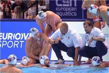 Finale Europskog prvenstva za vaterpoliste, Hrvatska - Mađarska