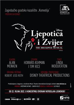 "Ljepotica i zvijer" kazališta Komedije premijerno 24. rujna u Lisinskom