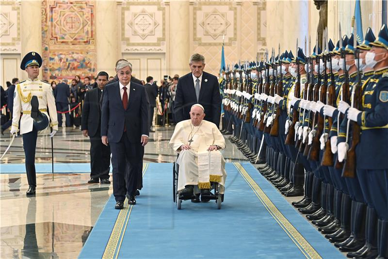 KAZAKHSTAN POPE FRANCIS VISIT