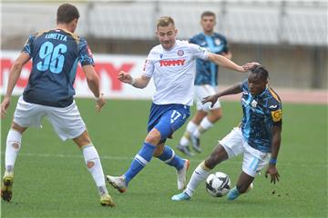 Zaostala utakmica 2. kola HNL-a Hajduk - Rijeka