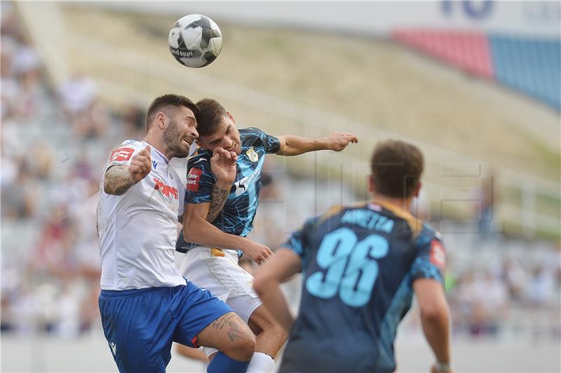 Zaostala utakmica 2. kola HNL-a Hajduk - Rijeka