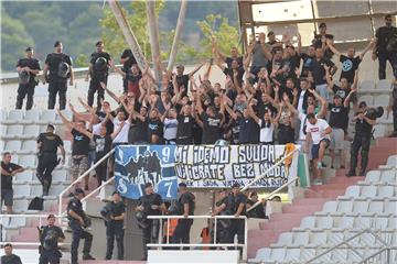 Zaostala utakmica 2. kola HNL-a Hajduk - Rijeka