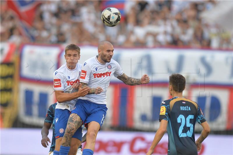 Zaostala utakmica 2. kola HNL-a Hajduk - Rijeka