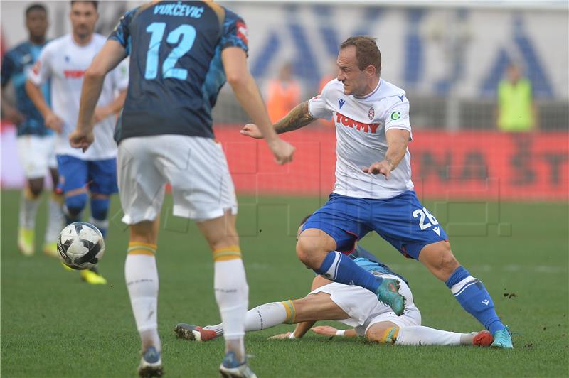 Zaostala utakmica 2. kola HNL-a Hajduk - Rijeka