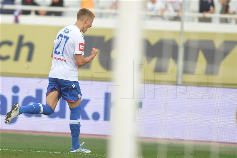 Zaostala utakmica 2. kola HNL-a Hajduk - Rijeka